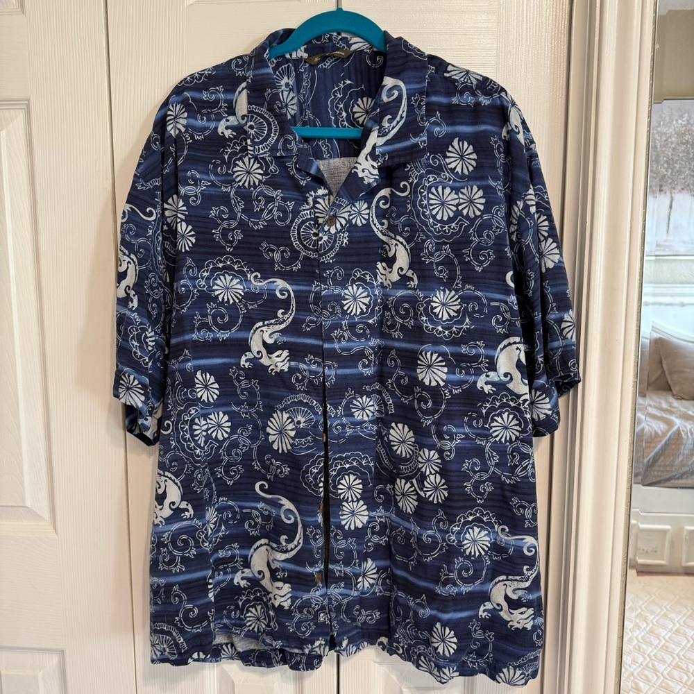Tommy Bahama Silk Shirt XXL